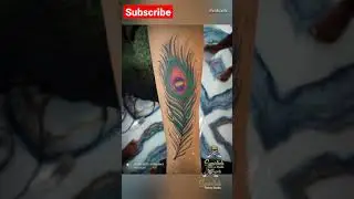Peacock feature tattoo|| Colour Tattoo||Smart Ink Tattoo Studio || Ranaghat Tattoo Studio ||