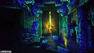 [4k] Indiana Jones: Temple of the Crystal Skull ride w/ Amazing Smoke and Lighting Effects! (2018)