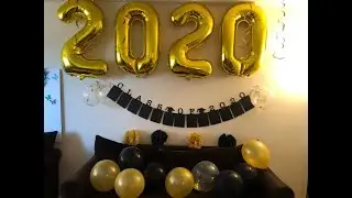 Adurself 2022 Graduation Party Decoration Kit, 40 inch Black 2022 Foil Balloons Green Black H Review