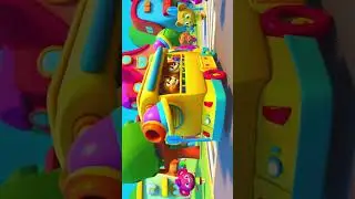 The Wheels on the Lions&rsquo; Bus 🦁🚌 | Jungle Cartoon Rhyme for Kids 🎶 #shortcartoon #cocomelon