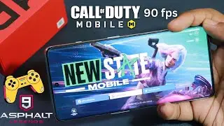 Oneplus 11R Gaming Test PUBG 90fps COD Mobile Asphalt 9 | High Graphics Gameplay