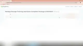 NetApp Exam Giveaway Winner - September 2024