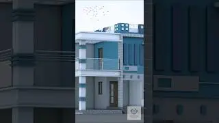 South Facing House Vastu | 950 sqft House Design#shorts #short #shortsfeed #architecture