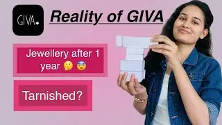 GIVA Silver Jewellery Collection | After 1 year of use | #giva ❤️
