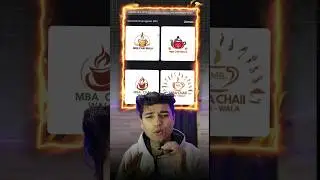 Make professional logo with Ai for FREE 😲🔥 #shorts