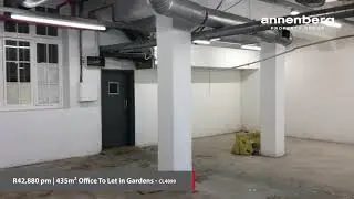 CL4090 - R42,880 pm | 435m&sup2; Office To Let in Gardens
