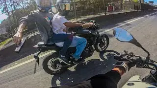 [4K] REAGI A UM ASS4LT0 EM SP - TENTARAM LEVAR A XJ6