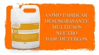 Desengrasante Multiusos Neutro Base DETERCON - Desengordurante multiusos de base neutra DETERCON