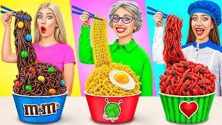 Кулинарный Челлендж: Я против Бабушки | Забавные Кухонные Лайфхаки от Super Hyper DO