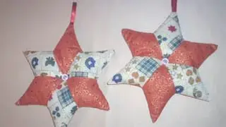 Kurz &scaron;itia - Ako u&scaron;iť Vianočn&aacute; hviezda - patchwork