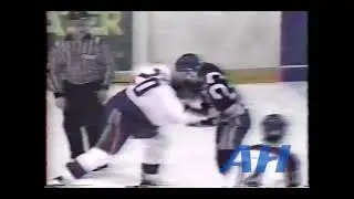 OHL Dec. 6, 1991 Michael Yeo,SUD v Eric Stamp,WIN Live + (HL) Sudbury Wolves Windsor Spitfires