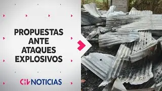 ATAQUES EXPLOSIVOS: Acuerdan proponer modificaciones a Ley Antiterrorista en un plazo de 30 d&iacute;as