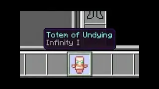 What happens if I use infinity on a totem of undying?