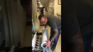 How to change the paper in the plotter