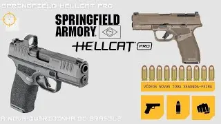Springfield Armory Hellcat Pro  380 ou 9mm&mdash; A nova queridinha do Brasil?