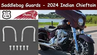 Saddlebag Guards 2024 Indian Chieftain - Installation