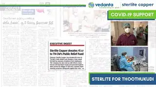 Sterlite for Thoothukudi - COVID-19 Support (English)