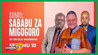 Dr.Elie V.D Waminian - (Sababu Za Migogoro) Sehemu Ya Kumi
