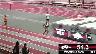 600 Meter Run - Arkansas Invitational 2022  - Shamier Little