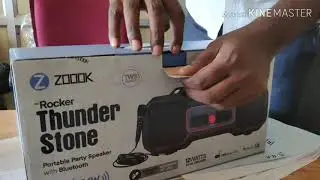 Zoook Rocker thunder stone, Bluetooth speaker review,