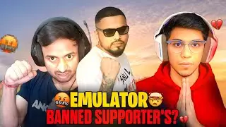Pc Vs Phone Players\🤡Emulator Supporter's And Phone Supporters??🔥🤬