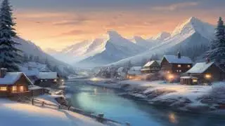 Chill by the Fire Cozy Winter Ambience for Relaxing Meditation