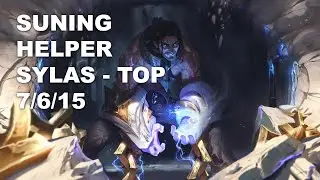 Suning Helper Top Sylas vs Olaf - KR Challenger Rank Game