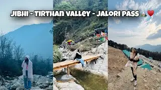 First trip of 2026&hellip; Jibhi 🏔️🤍 #travel #travelvlog #travelingvlogger  