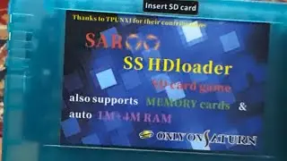 Saroo for Sega Saturn review and  gameplay
