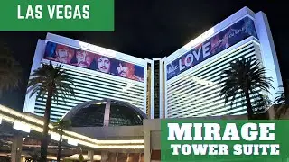 Mirage Tower Suite (2021 Edition) - Awesome Tower Suite Tour and the HOT Volcano Erupts!!