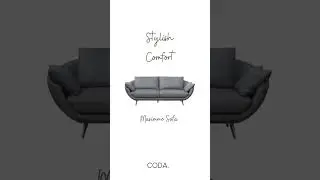 CODA. compact sofa 2024