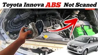 Toyota innova ABS Not Scaned || Complete wiring Diagram Solution 💯