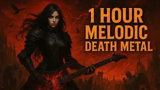 1 Hour of Melodic Death Metal with Female Vocals | Epic Metal Riffs & Dark Atmosphere