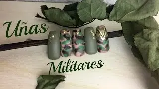 Tutorial de Uñas   Diseño Militar
