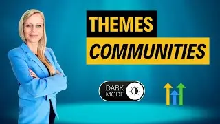 Light & Dark Mode, THEMES and CUSTOMIZATION in Communities on GoHighLevel #ghl #gohighleveltutorial