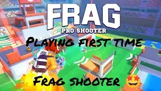 Playing first time frag shooter 🤩 #video #game #fragshooter #edit #itz krrish playz
