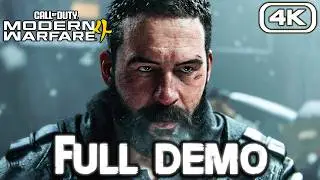 CALL OF DUTY MODERN WARFARE 4 Campaign Gameplay Walkthrough FULL DEMO (4K 60FPS) No Commentary