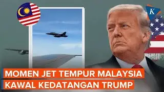 Malaysian Fighter Jets Escorted Donald Trump's Arrival at the 47th ASEAN Summit