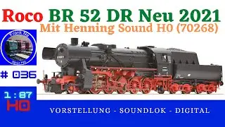 Roco BR 52 DR #70278 #Henning Sound Neu 2021