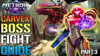 Metroid Prime 4: Beyond Fury Green Walkthrough Guide Part 3! 'Carvex