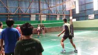 BADMINTON TOURNAMENT/MEN'S DOUBLE/ Ma'am Shawie Vlog