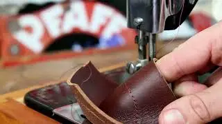 Sewing Leather and Denim with a Pfaff 30 Sewing Machine
