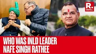Who Was Nafe Singh Rathee? Haryana INLD Chief Shot Dead In Jhajjar's Bahadurgarh