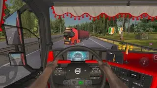 🚚 REALISTIC VOLVO FH 2021 6X4 TRUCK SIMULATOR : ULTIMATE MOBILE GAMEPLAY ||PLAY WITH CHANDRA ||