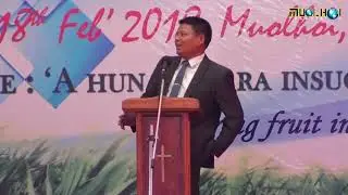 Hmar sermon - Rev, Songrolien Songate