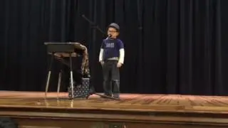 Seth Boyden talent show practice