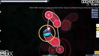 OSU! Nanjo Yoshino x Kayano Ai (as Shirabe Tsukuyomi x Kirika Akatsuki) - Edge Works of Goddess