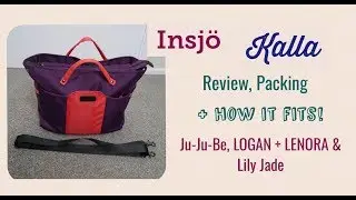Insjo Kalla : Review, Packing and How it Fits ~ JuJuBe, Logan + Lenora & Lily Jade