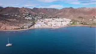Relaxing Drone Views | Las Negras, Spain 🇪🇸 | Peaceful Coastal Scenery (4K)