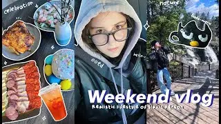 Realistic weekend vlog &sdot;🌳* ‧Celebrating, ootd, European food, Slavic family, aesthetic lifestyle